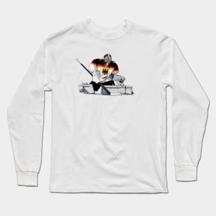 Eishockey Torwart Long Sleeve T-Shirt